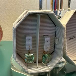 Swarovski Millenia Square Cut Drop Earrings